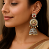 AVANI PACHI KUNDAN EARINGS image 1