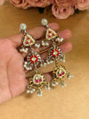 Kundan earrings image 0