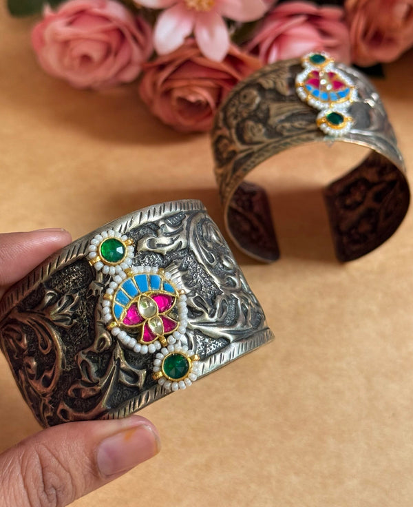 A-Kundan adjustable cuff PAIR image 0
