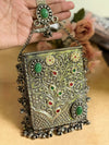 KUNDAN MOTI MOBILE PURSE image 0