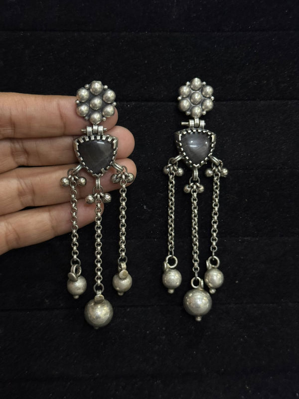 GERMAN SILVER EARINGS image 0