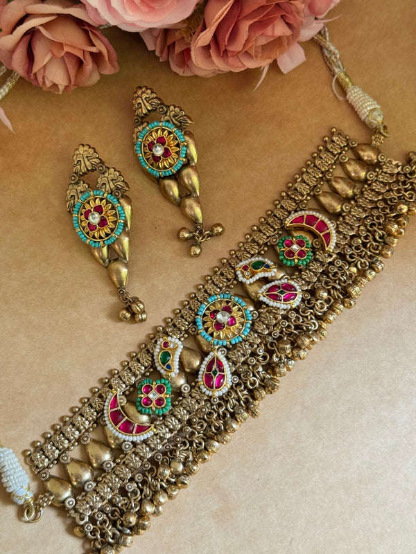 RAMLEELA KUNDAN NECKLACE image 0