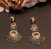 TAKDEER PACHI KUNDAN EARINGS image 1
