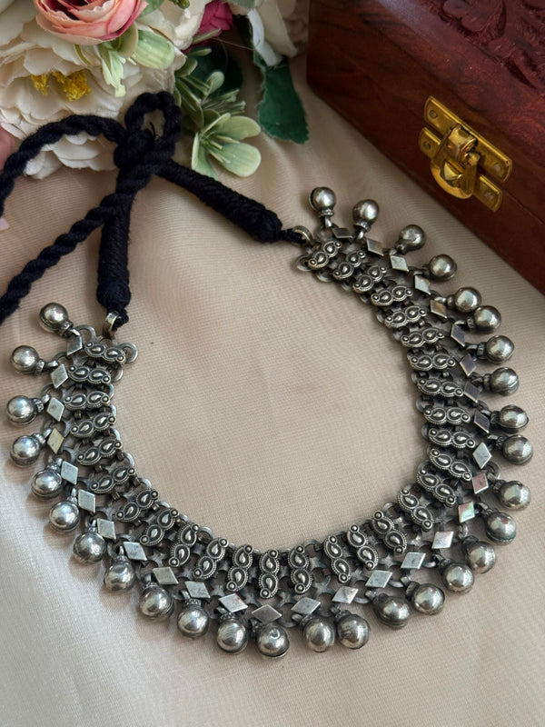 A-German silver choker image 0