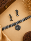 German silver choker