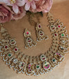 layer fusion Kundan necklace image 2