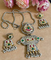 EKRAAR PACHI KUNDAN NECKLACE image 0