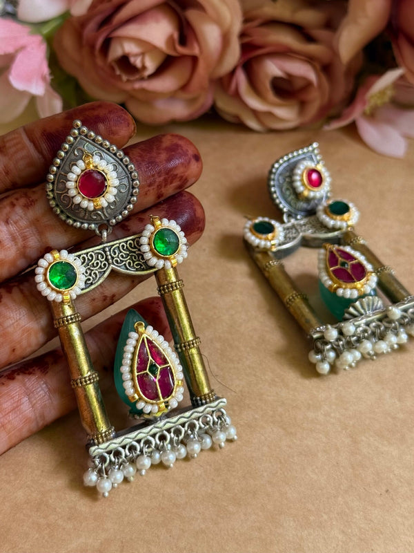 Kundan earrings image 0