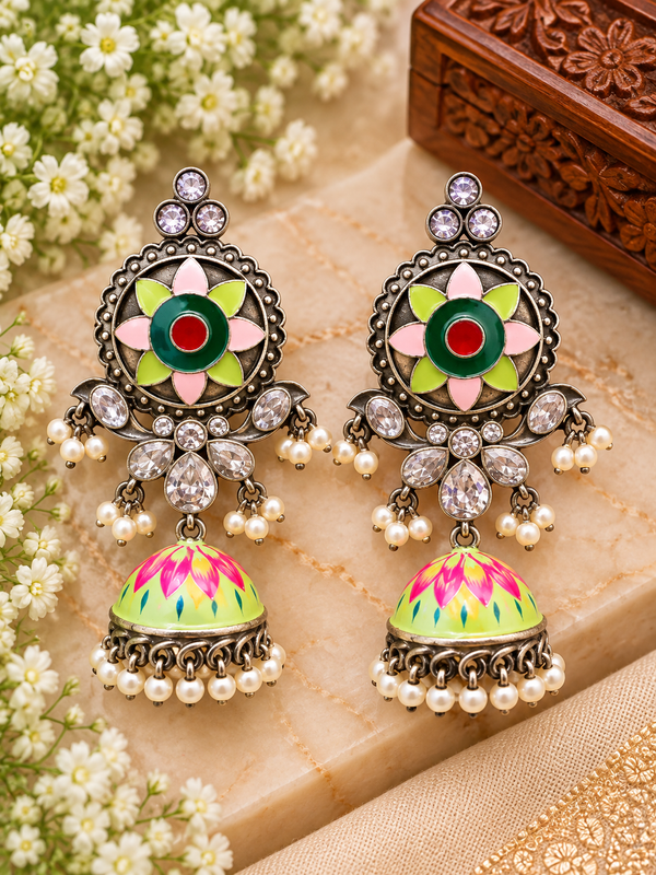 Handcrafted jhumka