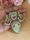 PAKSHI KUNDAN LONG NECKLACE image 0