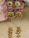 A-golden earrings