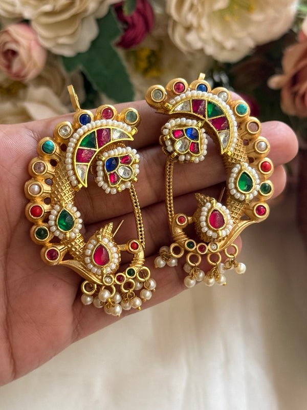A-Kundan ear cuff image 0