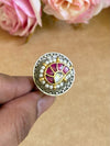 CHAHAT PACHI KUNDAN RING image 1