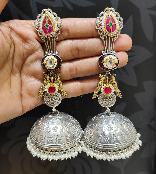ROOP PACHI KUNDAN EARINGS image 1