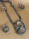 Kundan long necklace image 1