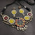 MULTI STONE MOR NECKLACE image 0