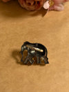 HATHI PACHI KUNDAN RING image 1