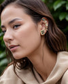 PREMIUM EARCUFF WITH MONALISA STONE image 0