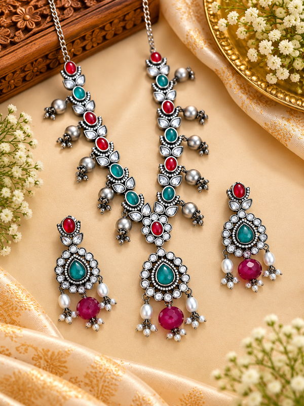 Malti colour necklace