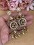 Multi stone kashmiri earings image 0