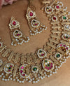 layer fusion Kundan necklace image 0