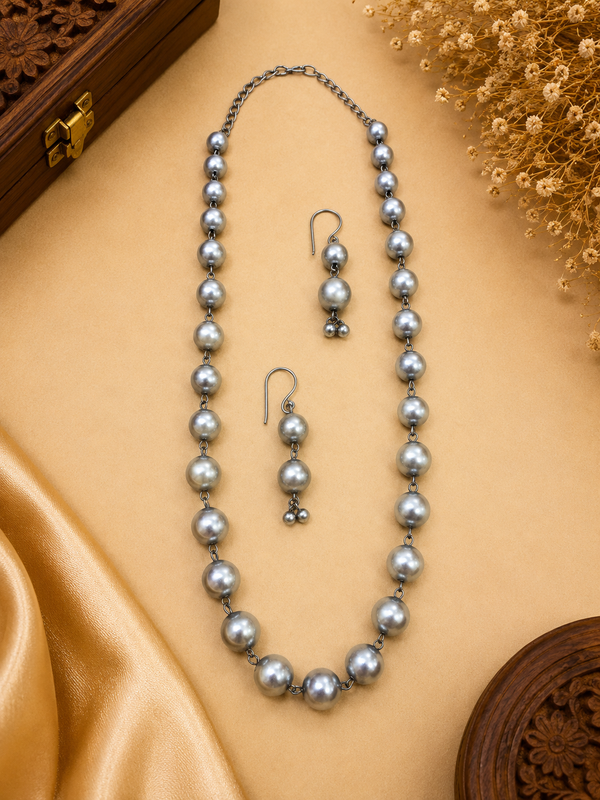 German silver necklace