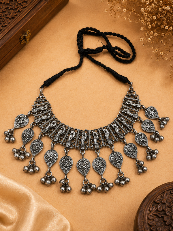 German silver necklace