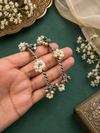 Adjustable silver Ghungroo bangles