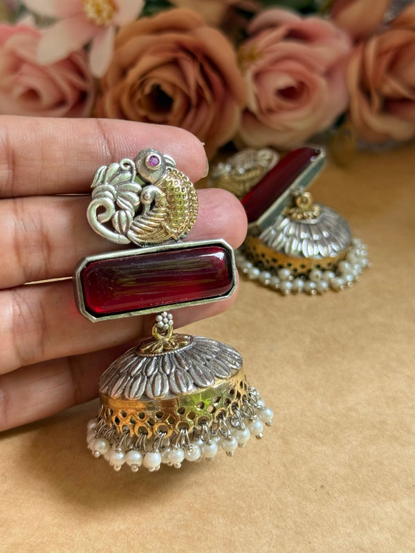 A-RUSSIAN PREMIUM STONE EARINGS image 1