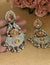Silver kashmiri earrings image 0
