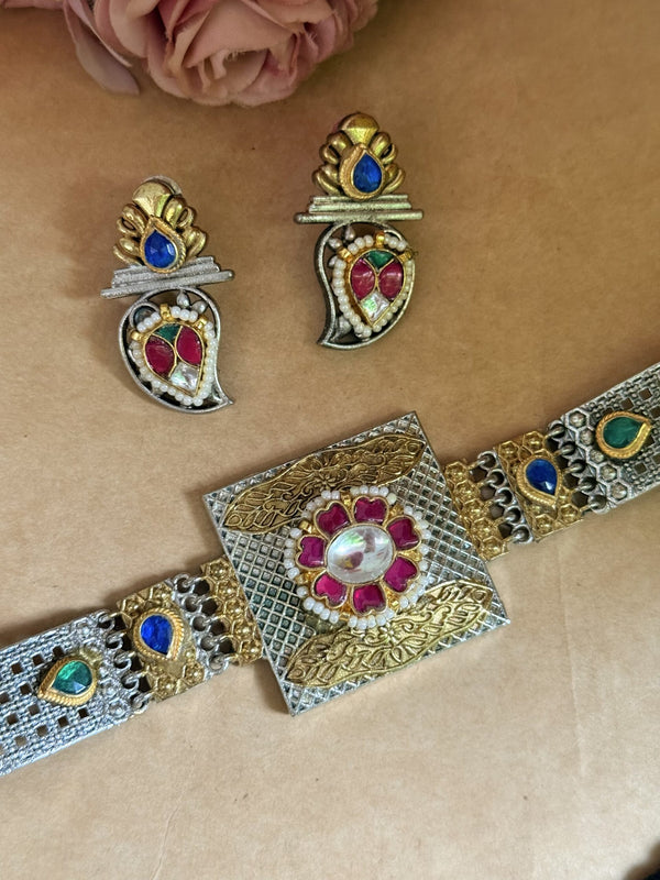 RANG KUNDAN DUALTONE CHOKER image 1