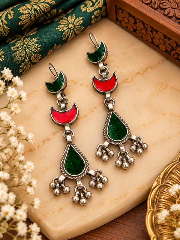 Mirror earrings