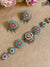 SAJANI BLUE PACHI KUNDAN NECKLACE image 0