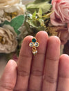 Adjustable Kundan nose pin