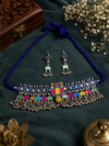 Afghani mirror necklace