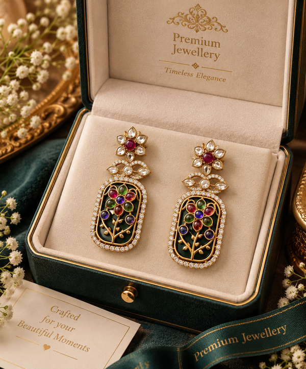 Statement earrings