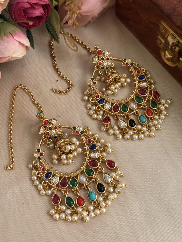 NAZAR KASHMIRI EARRINGS image 0
