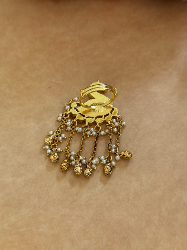 A-KUNDAN BATAK RING image 1