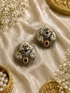 Disha pachi Kundan earrings