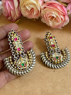 ANKHIYA PACHI KUNDAN EARINGS image 1