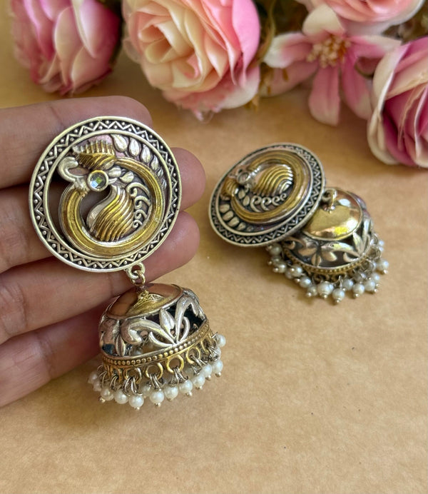 MAYA DUALTONE EARINGS image 0