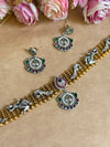 NRITYA PREMIUM DUALTONE NECKLACE image 0