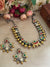 Pachi Kundan Kolhapur necklace