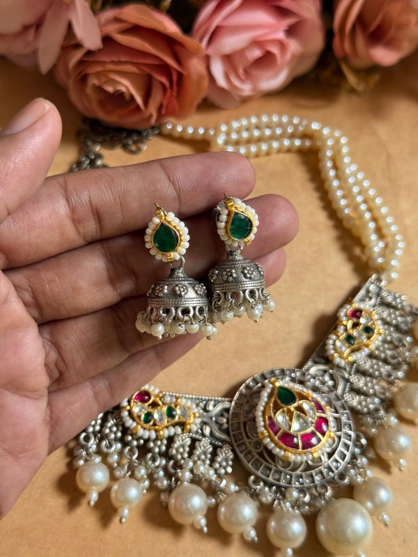 pachi Kundan necklace image 1