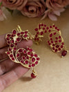 A-golden peacock ear cuff image 0