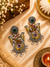 Panchhi Pachi Kundan earrings