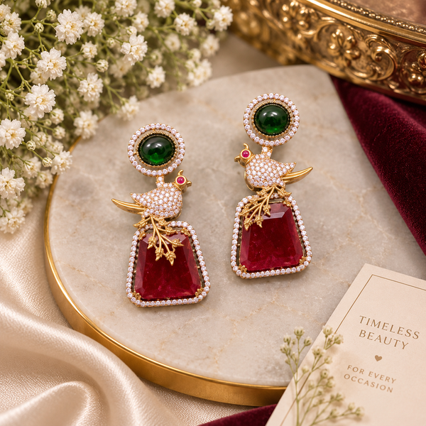 Statement earrings
