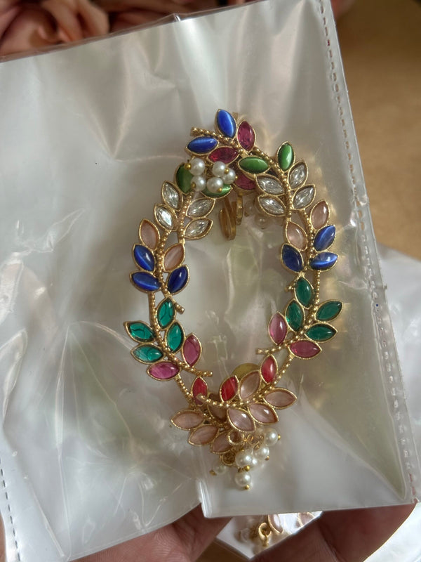 A-Kundan ear cuff image 2