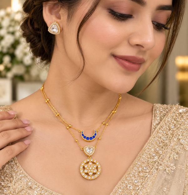 Two layer necklace