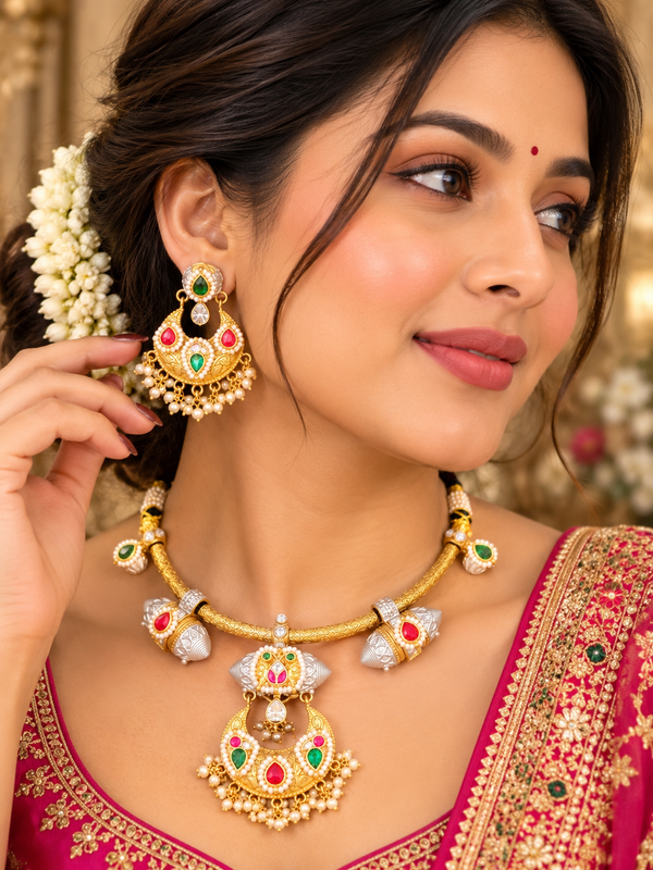 Kundan necklace